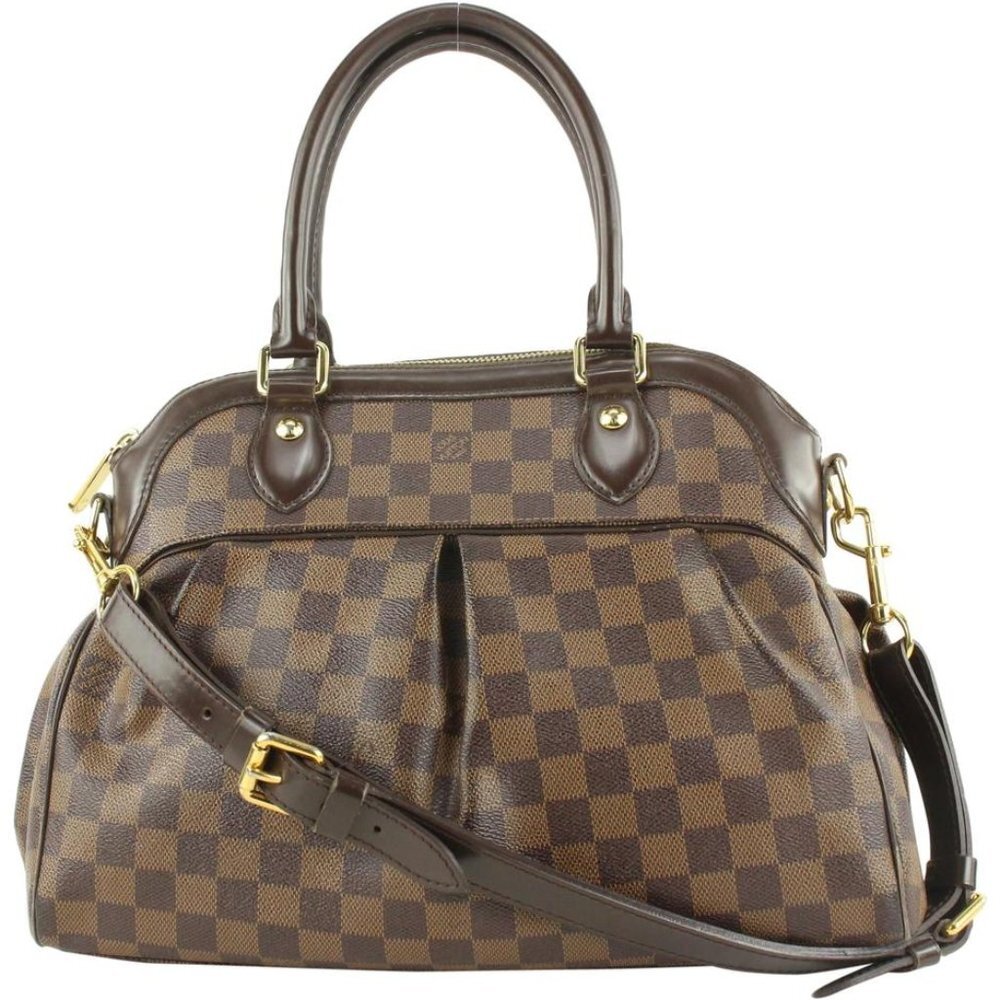 Louis Vuitton Damier Ebene Trevir 2way Bowler Bag
